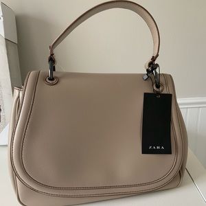 Zara nude purse